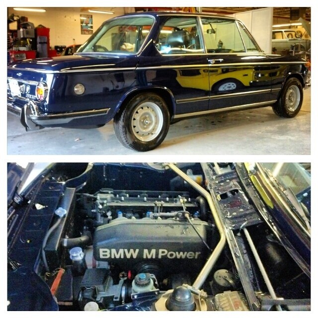 73 2002 with an s14 swap #bmw #bmw2002 #mpower #mswap #s14 #carswithoutlimits #m2 #bimmergram #bmwgram #swapped #clean #cars #carporn #sportscarrestoration #thecarlife