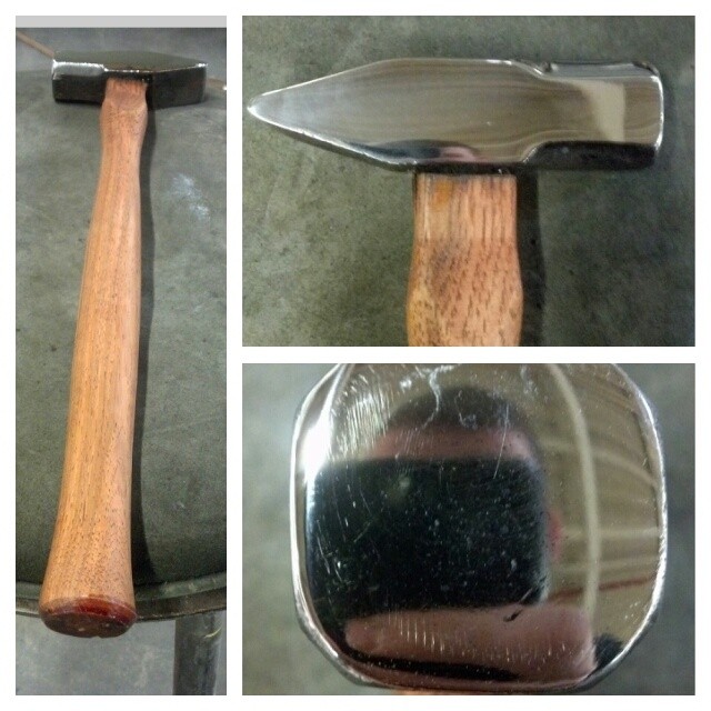 Old hammer new handle all polished up #bodywork #hammer #polished #mirror #sportscarrestoration